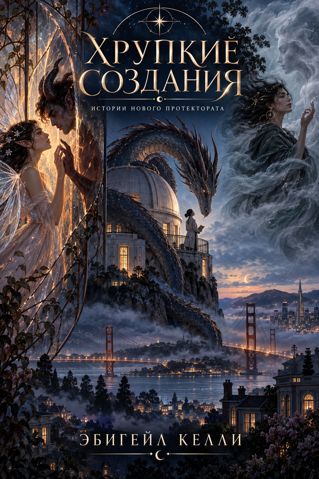 Обложка книги Хрупкие создания (Новый Протекторат, #0,5) — Эбигейл Келли — Fragile Beings (New Protectorate #0.5)