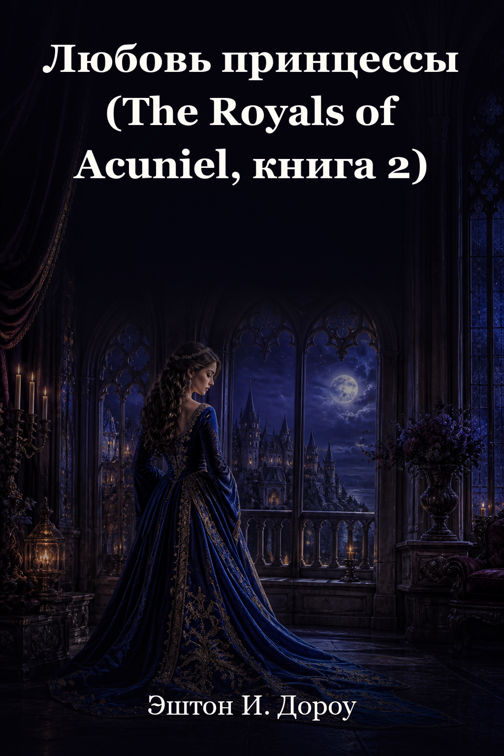 Обложка книги Любовь принцессы (The Royals of Acuniel, книга 2) — Эштон И. Дороу — The Love of a Princess (The Royals of Acuniel, #2)