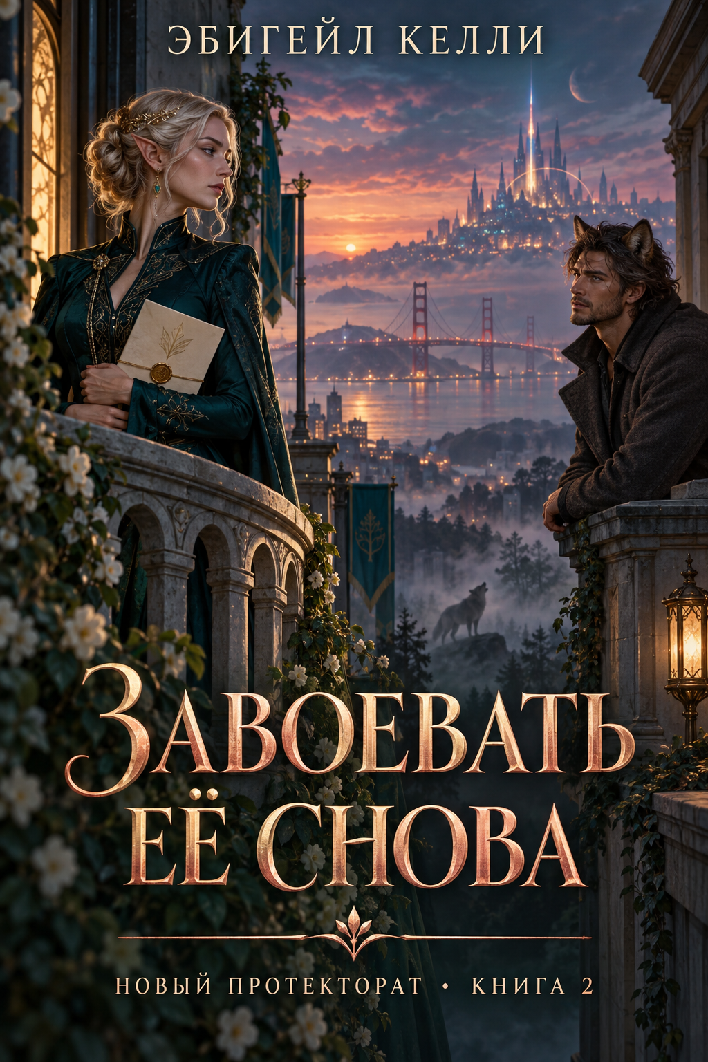 Обложка книги Завоевать её снова (Новый Протекторат, #2) — Эбигейл Келли — Courtship’s Conquest