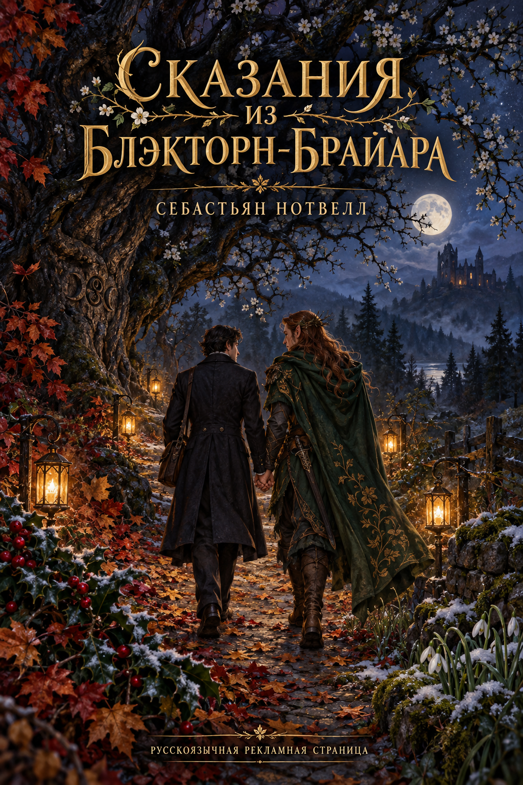 Обложка книги Сказания из Блэкторн-Брайара — Себастьян Нотвелл — Tales from Blackthorn Briar