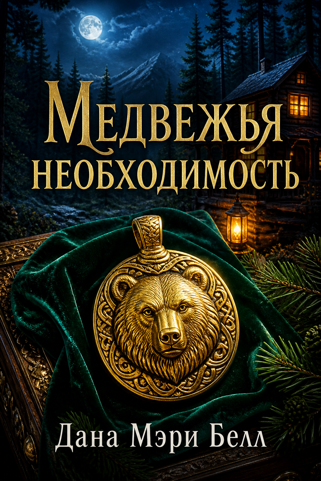 Обложка книги Медвежья необходимость (Halle Shifters, книга 1) — Дана Мэри Белл — Bear Necessities (Halle Shifters, #1)