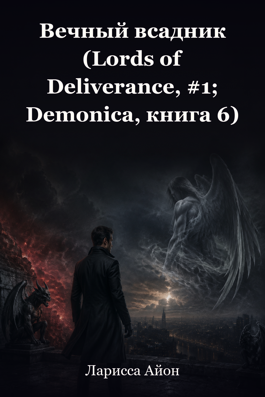 Обложка книги Вечный всадник (Lords of Deliverance, #1; Demonica, книга 6) — Ларисса Айон — Eternal Rider (Lords of Deliverance, #1; Demonica, #6)