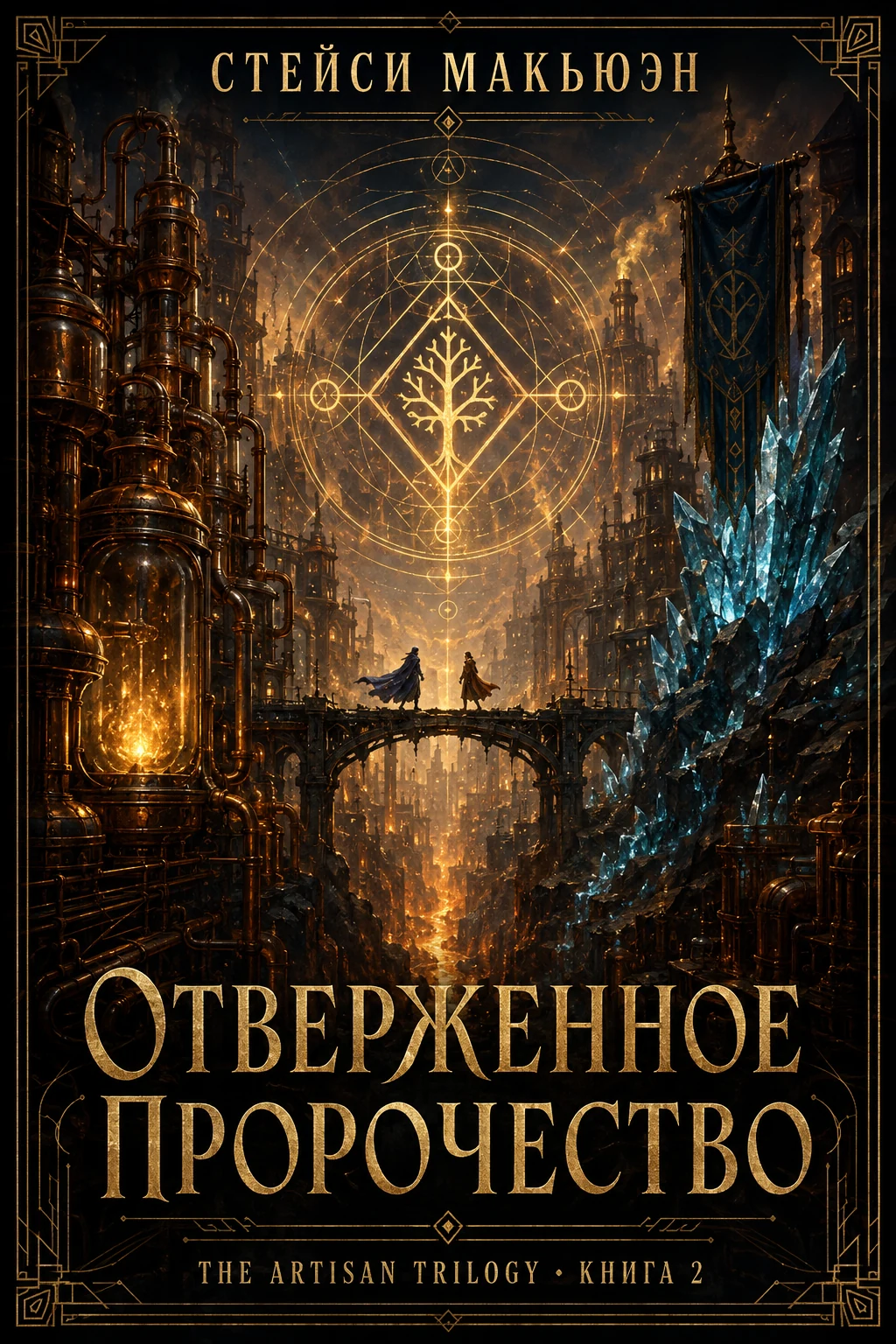 Обложка книги Отверженное пророчество (The Artisan Trilogy, #2) — Стейси Макьюэн — A Forsaken Prophecy