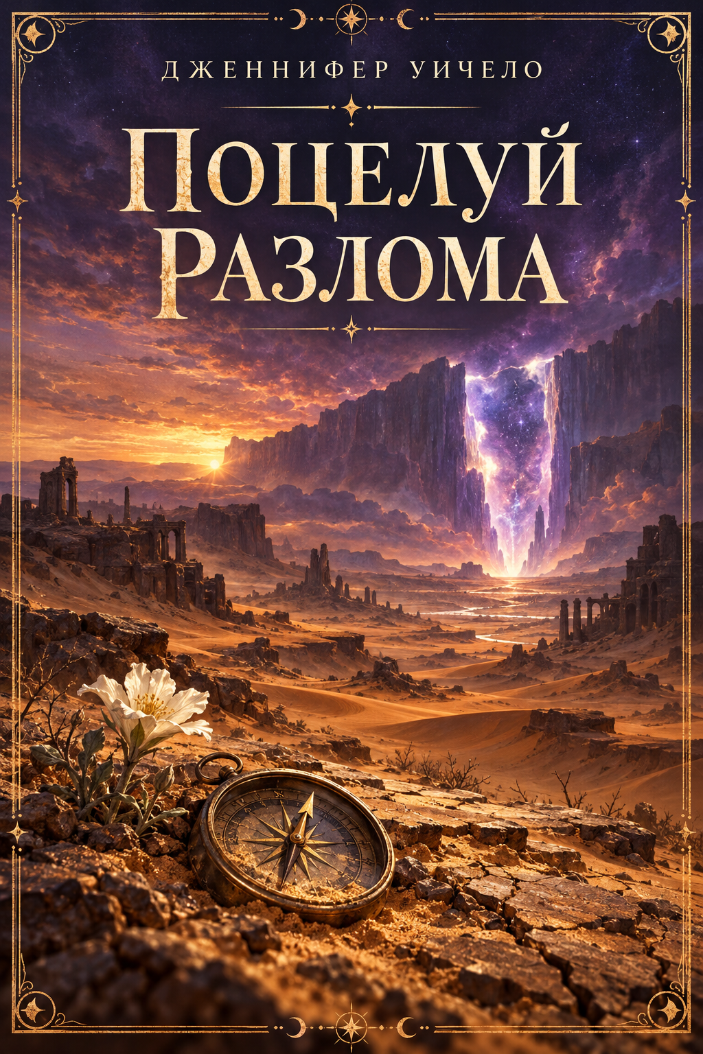 Обложка книги Поцелуй Разлома — Дженнифер Уичело